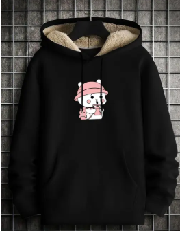 Stylish Printed Hoodie for Men | Winter Wear Hooded Sweatshirt | Hoodies for Men