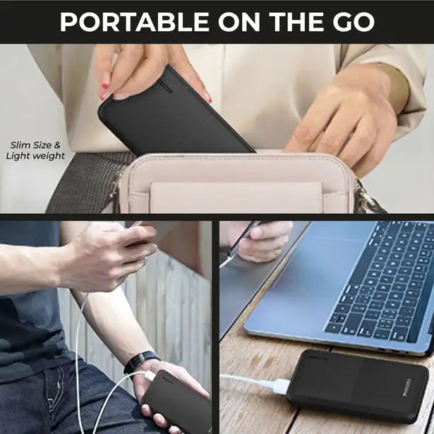 Kratos 10000 mAh 12 W Compact Pocket Size Power Bank