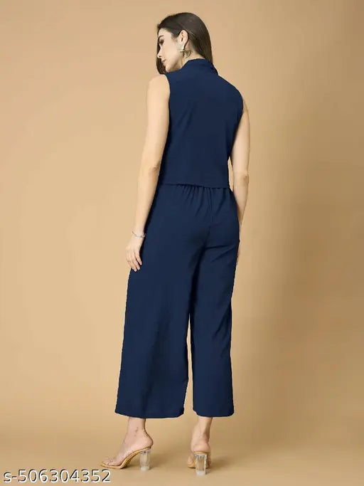 Women&#39;s Solid Co-ord Set - Image 2