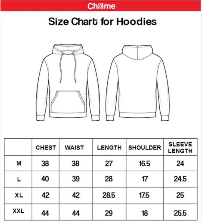 Lavishaok Chillme Full Sleeve Men Fleece Sweatshirt Hoodie - Image 3