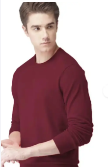 Trending Brownish-red Sweatshirt For Men - Image 2