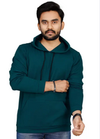Vasudha Premium AM Men&#39;s Plain Hoodie Sweatshirt