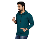 Vasudha Premium AM Men&#39;s Plain Hoodie Sweatshirt - Image 2