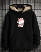 Stylish Printed Hoodie for Men | Winter Wear Hooded Sweatshirt | Hoodies for Men