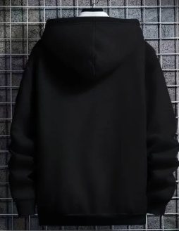 Stylish Printed Hoodie for Men | Winter Wear Hooded Sweatshirt | Hoodies for Men - Image 2