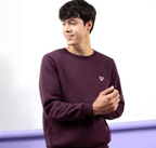 Eyebogler Men Full Sleeve Solid Sweatshirts