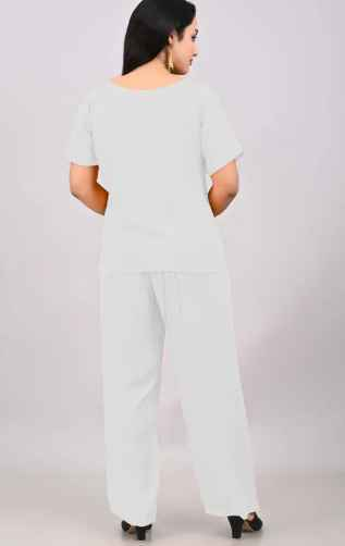 BLUEWEARS Top Palazzos Co-ords Set