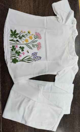 BLUEWEARS Top Palazzos Co-ords Set