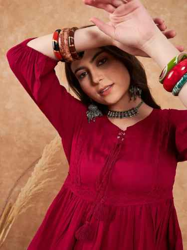 Sangria Top Palazzos Co-ords Set