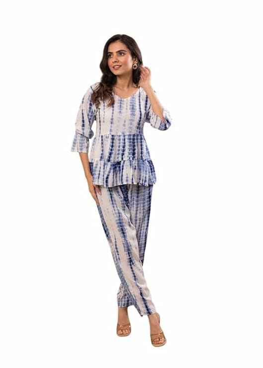 Women TIE-DYE CORDSET