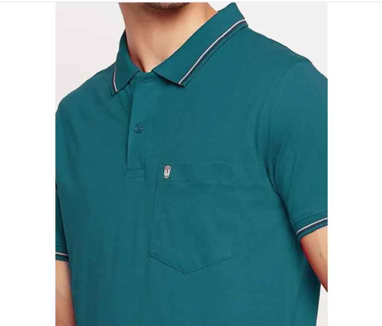 UNIBERRY Men Half Sleeve Solid Polo T-Shirt