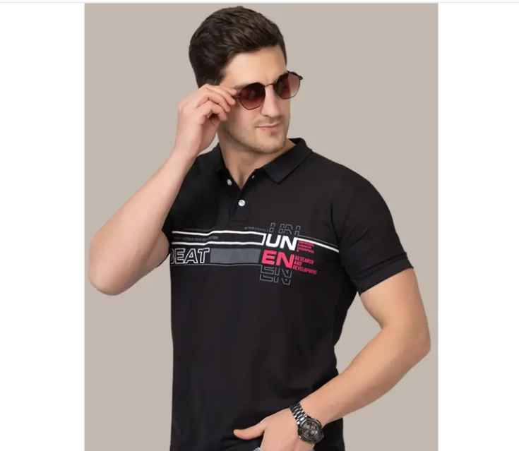 Zeffit Men Polo T Shirt | Printed T shirt For men |
