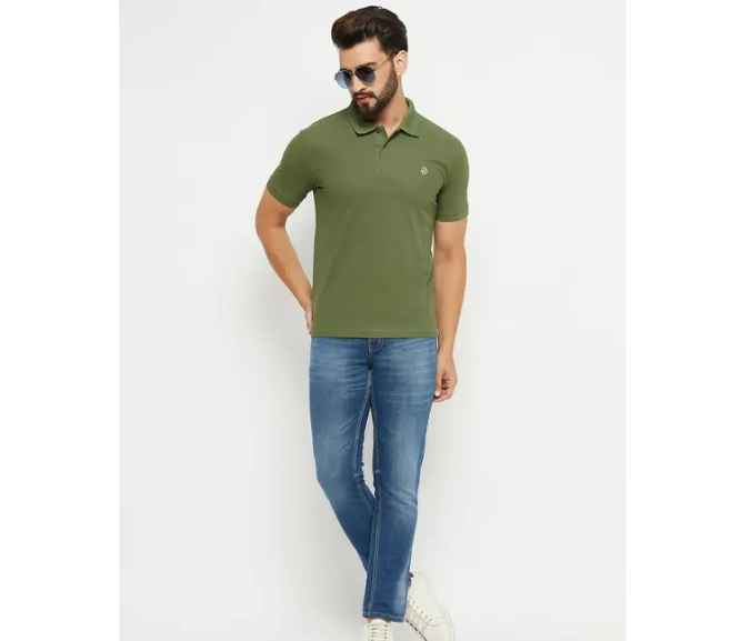 Renuovo Men Olive Tshirt