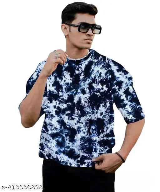 Tie Dye Stylish T-shirt For Men