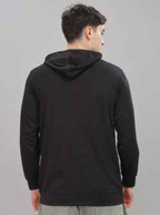 FABRIPPLE Men Printed Hooded Sweatshirt