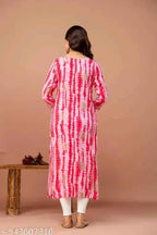 Embroidered Straight Kurti for Women