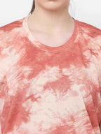 Regular Fit Printed Half Sleeves Round Neck Gym Sports T-Shirt