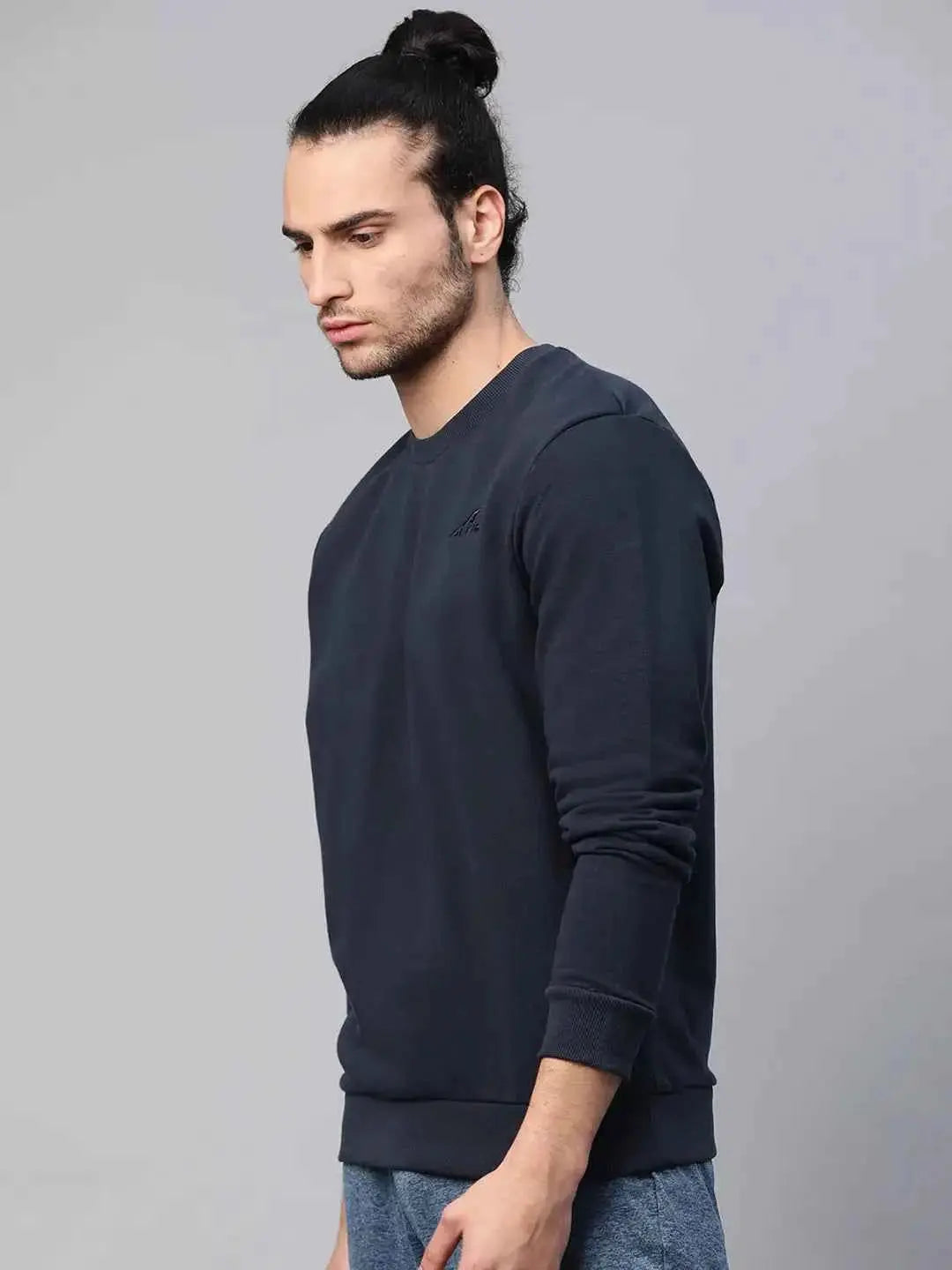 Alcis Navy Cotton Sweatshirt