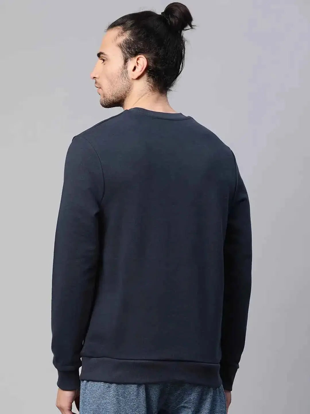 Alcis Navy Cotton Sweatshirt