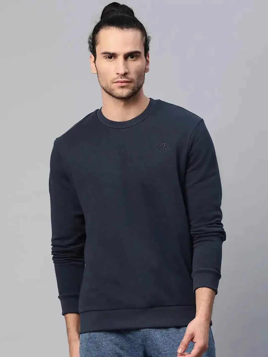 Alcis Navy Cotton Sweatshirt