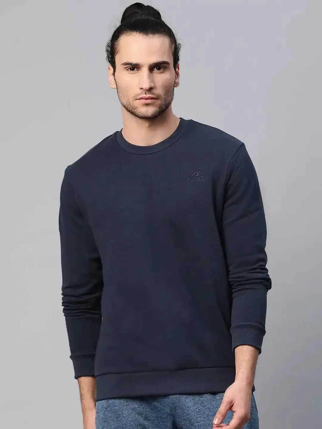 Alcis Navy Cotton Sweatshirt