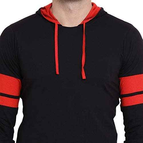 BZR-Regular Fit Black Men Fullsleeve Tshirts