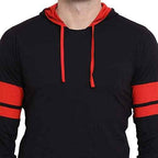 BZR-Regular Fit Black Men Fullsleeve Tshirts
