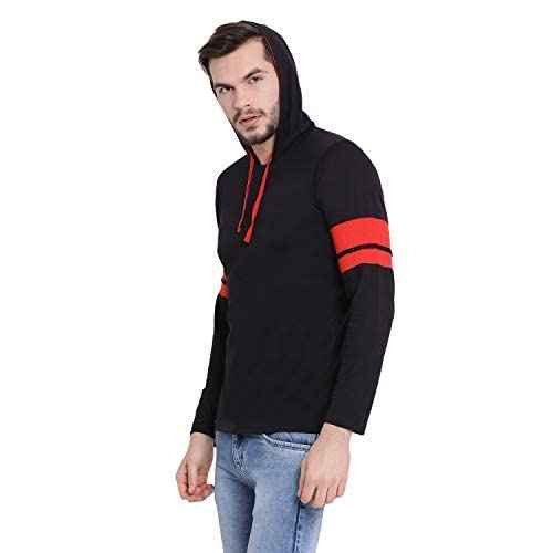 BZR-Regular Fit Black Men Fullsleeve Tshirts