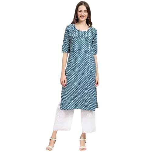 Women's Multiple Print Sleeveless Kurti