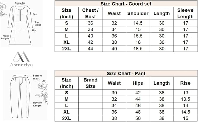 Asmeriyo Women Co-Ord Set