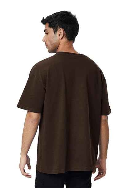 LEOTUDE Women's Oversized Cottonblend Tshirt
