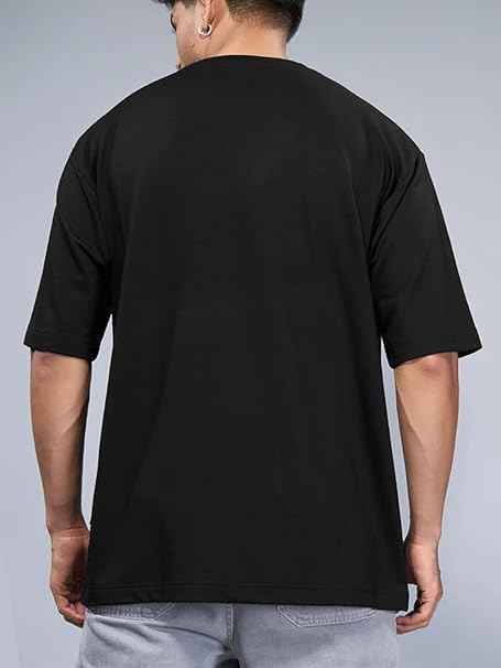 LEOTUDE Men's Cotton Oversized Men Tshirt
