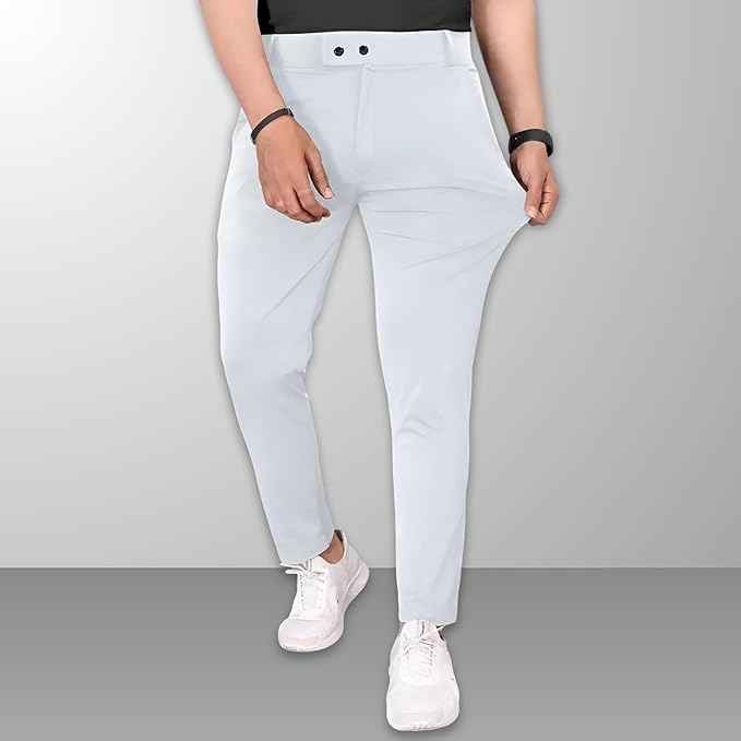 Men's Stylish Slim Fit Trousers for Office and Casual Wear