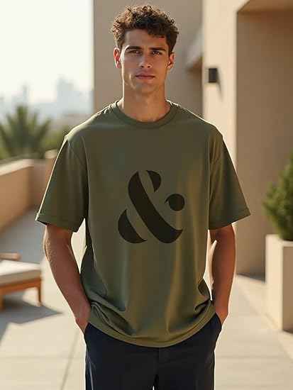 Men's Cotton Oversized Fit T-Shirt