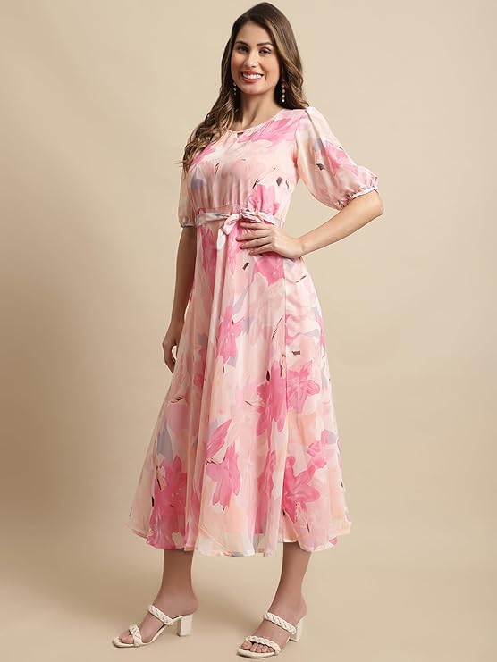 Tee Projekt Women's Georgette Maxi Dress
