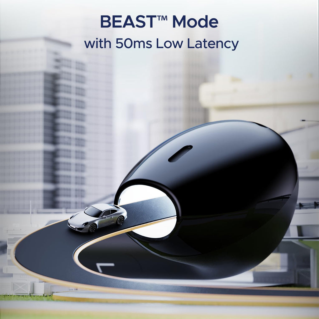 Boat Airdopes Joy, 35Hrs Battery, Fast Charge, IWP Tech, Low Latency, 2Mic ENx, Type-C Port, v5.3 Bluetooth Earbuds