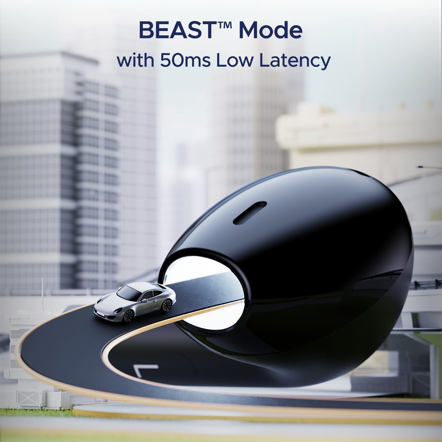 Boat Airdopes Joy, 35Hrs Battery, Fast Charge, IWP Tech, Low Latency, 2Mic ENx, Type-C Port, v5.3 Bluetooth Earbuds