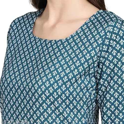 Women's Multiple Print Sleeveless Kurti