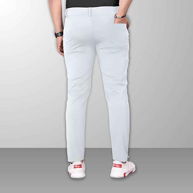 Men's Stylish Slim Fit Trousers for Office and Casual Wear