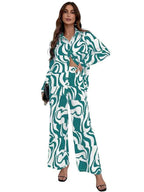 Leriya Fashion Ethnic Co Ord Set || Frenchy Striped & Geo Print Co-Ord Set for Women
