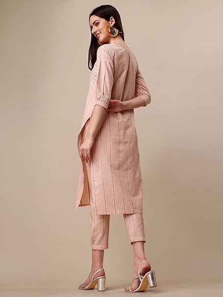 Kurta | Ethnic Set | 3/4 Sleeve | Co-ord Set for Women Stylish