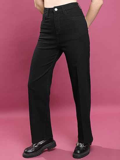 Women's Flare Fit Mid Rise Jeans