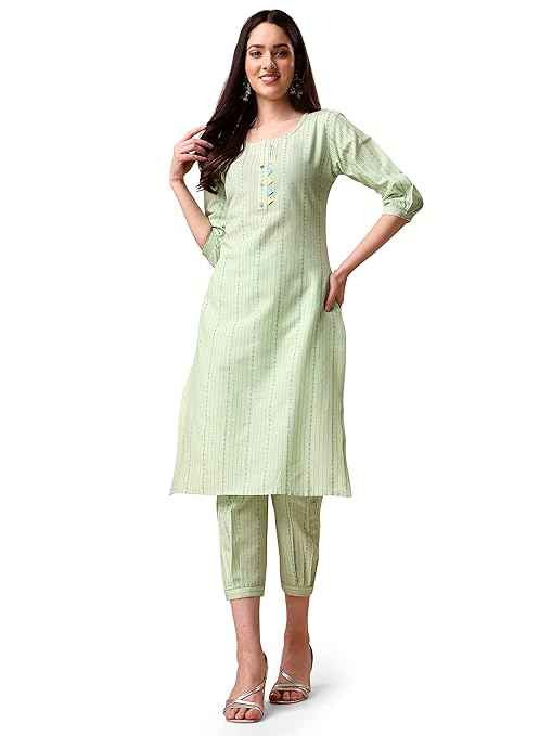 Kurta | Ethnic Set | 3/4 Sleeve | Co-ord Set for Women Stylish