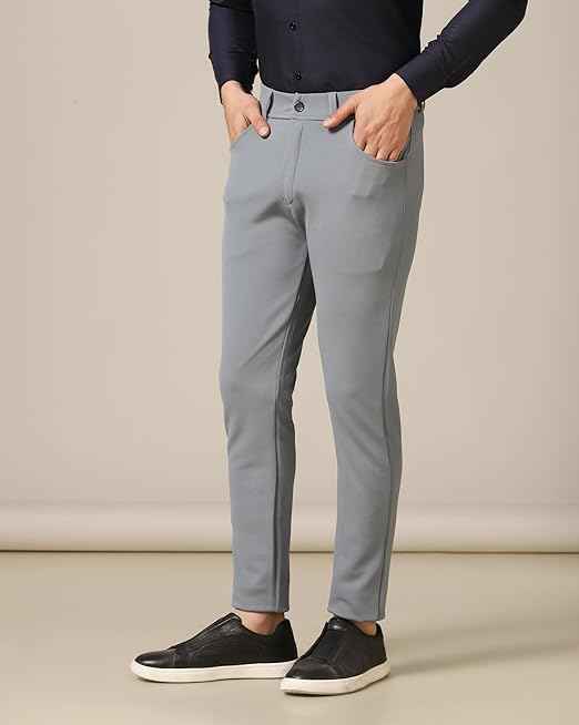 TAGDO Men's Regular Fit Causal Trouser