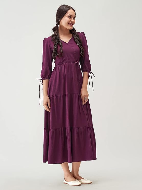 AASK Women Fit and Flare Dress