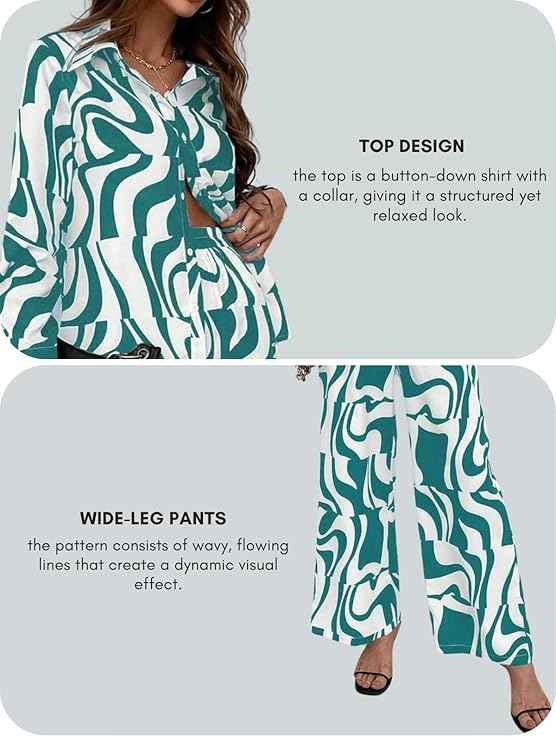 Leriya Fashion Ethnic Co Ord Set || Frenchy Striped & Geo Print Co-Ord Set for Women