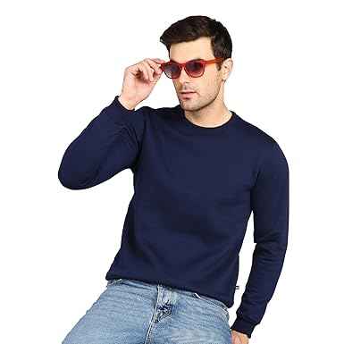 Men's Cotton Round Neck Full Sleeve Sweatshirt