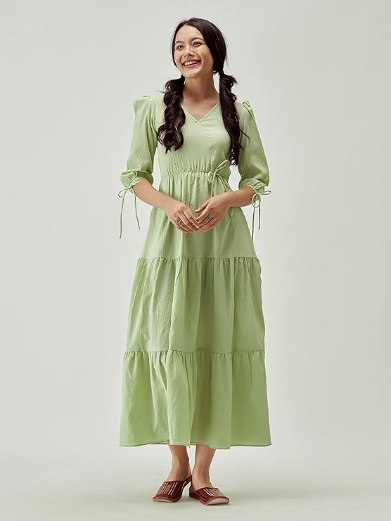 AASK Women Fit and Flare Dress
