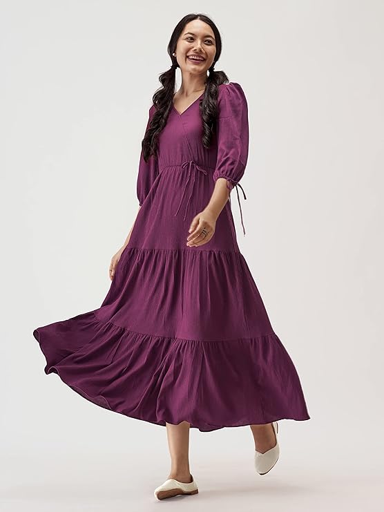 AASK Women Fit and Flare Dress
