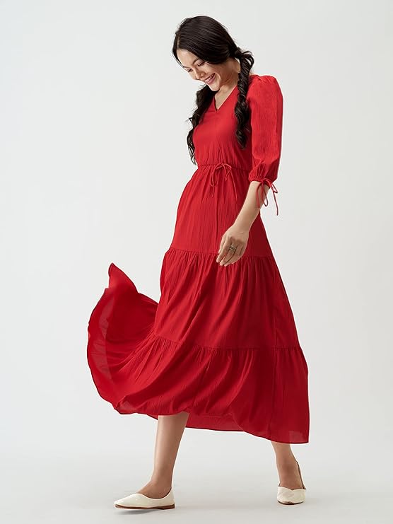 AASK Women Fit and Flare Dress